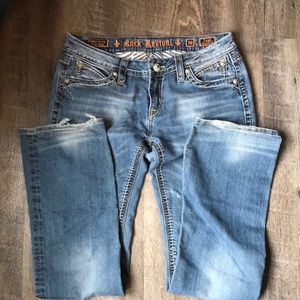 Rock Revival “Leah” (30) distressed bootcut